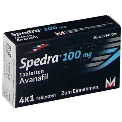Ein Bild der Verpackung von Spedra 100 mg