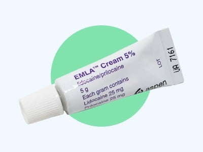 Tube Emla Creme gegen vorzeitige Ejakulation