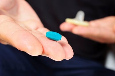 Ein Bild von einer Pille für Männer