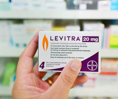Bilder von Levitra-Verpackung